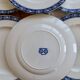 6 vintage ironstone dinner plates Great Universal British