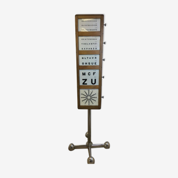 Old ophthalmic monoyer scale