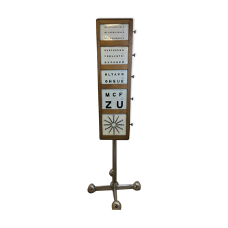 Old ophthalmic monoyer scale