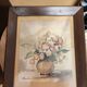 Set of two vintage flower illustrations