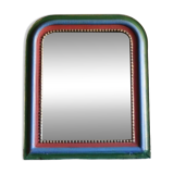 Small Louis Philippe colored patinated mirror