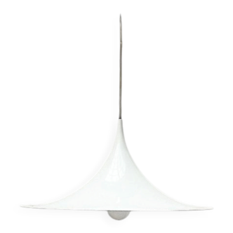 Semi-suspended space mid-century lamp by Bondrup & Thorup for Egoluce, Italy, 1970s.