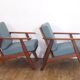 Paire de fauteuils danois en teck
