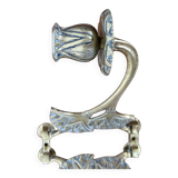 Antique brass wall candle holder – Art Deco double arm wall light