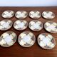 Set of 11 Rare Bread & Butter Plates by Barker Bros Ltd, Sandringham Pattern, Made in 1930-1937