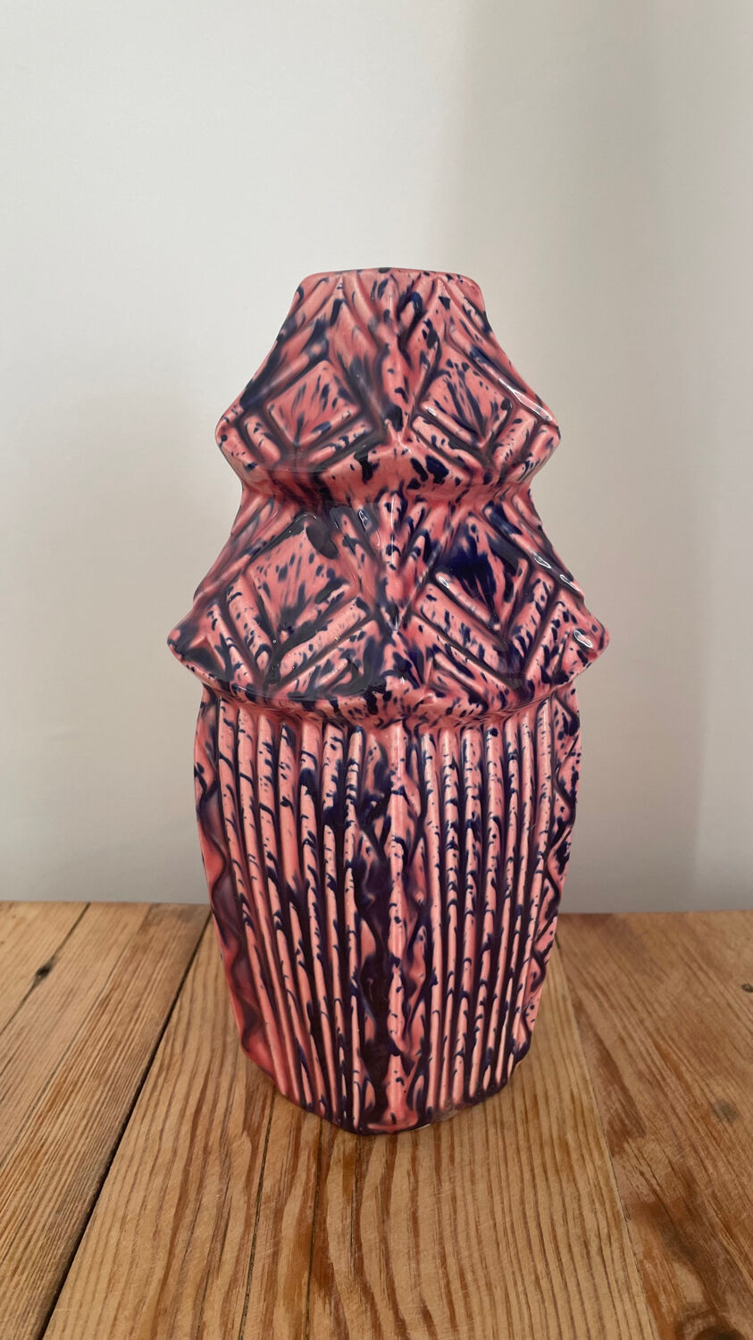 Art deco ceramic vase