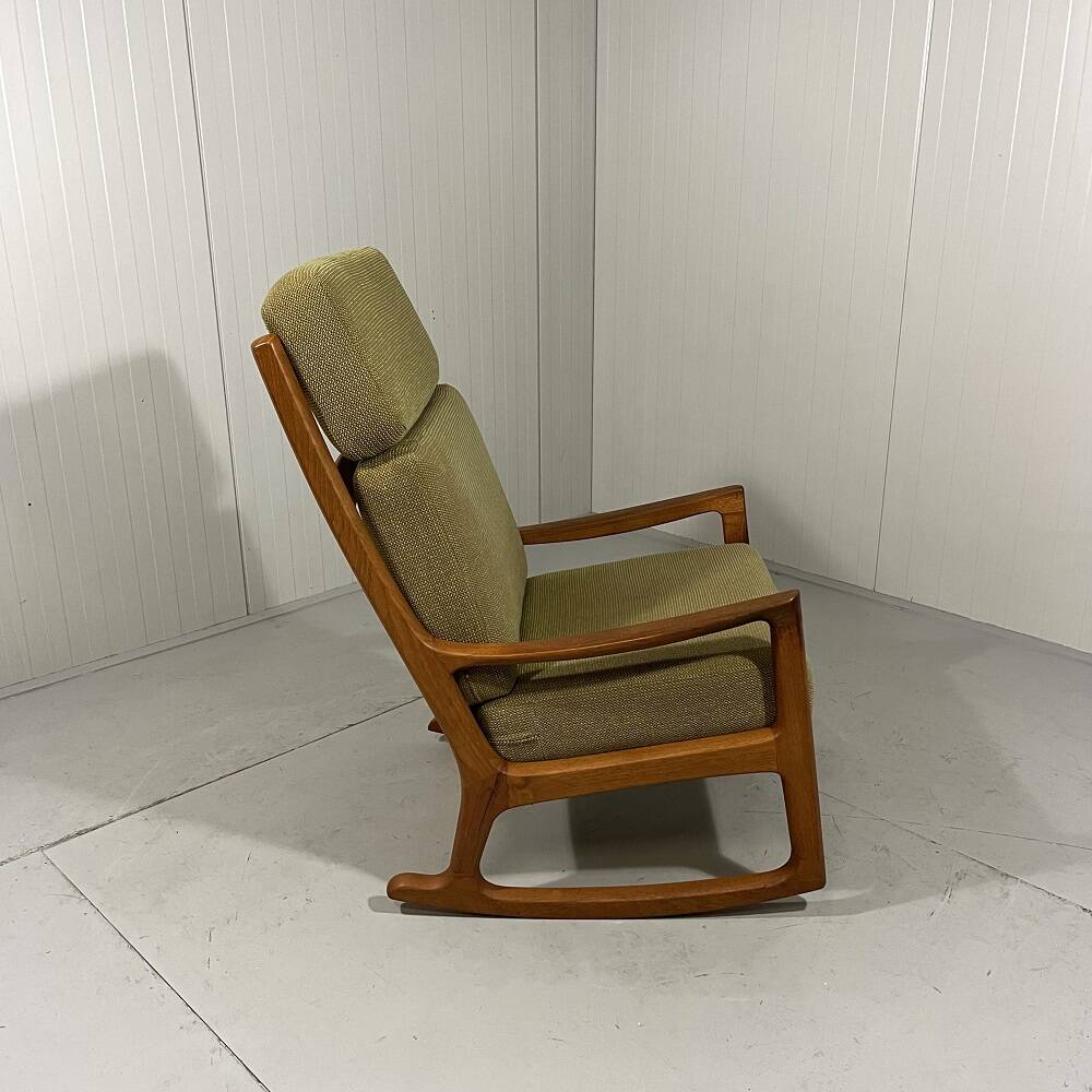 Ole Wanscher high back rocking chair Senator 1960’s