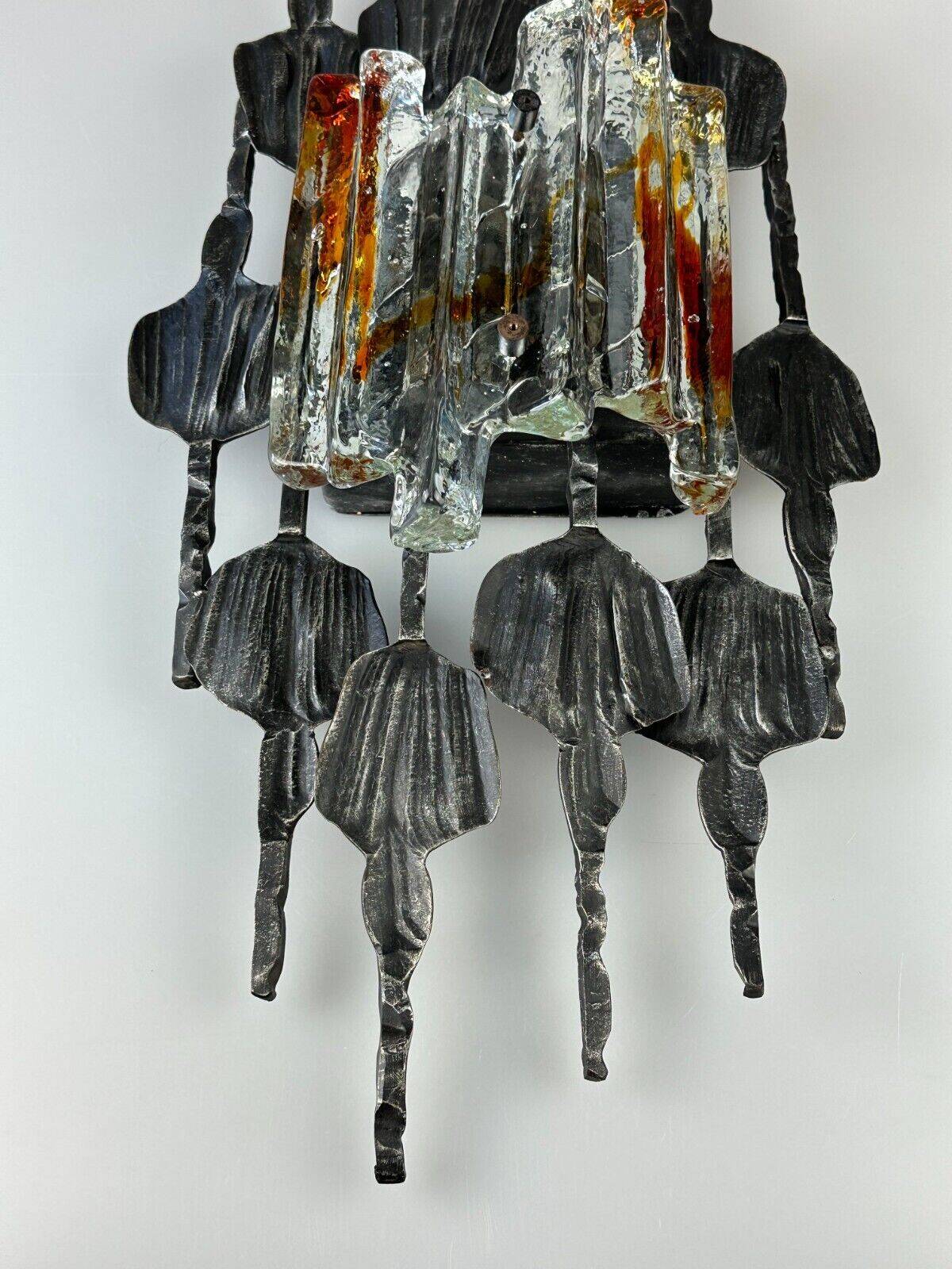 60s 70s Brutalist Wall Lamp Tom Ahlström & Hans Ehrlich Wall Sconce