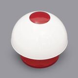 Red mushroom lamp, 1960s