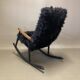 Scandinavian rocking chair design 1950.
