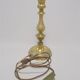 Pied de lampe en laiton