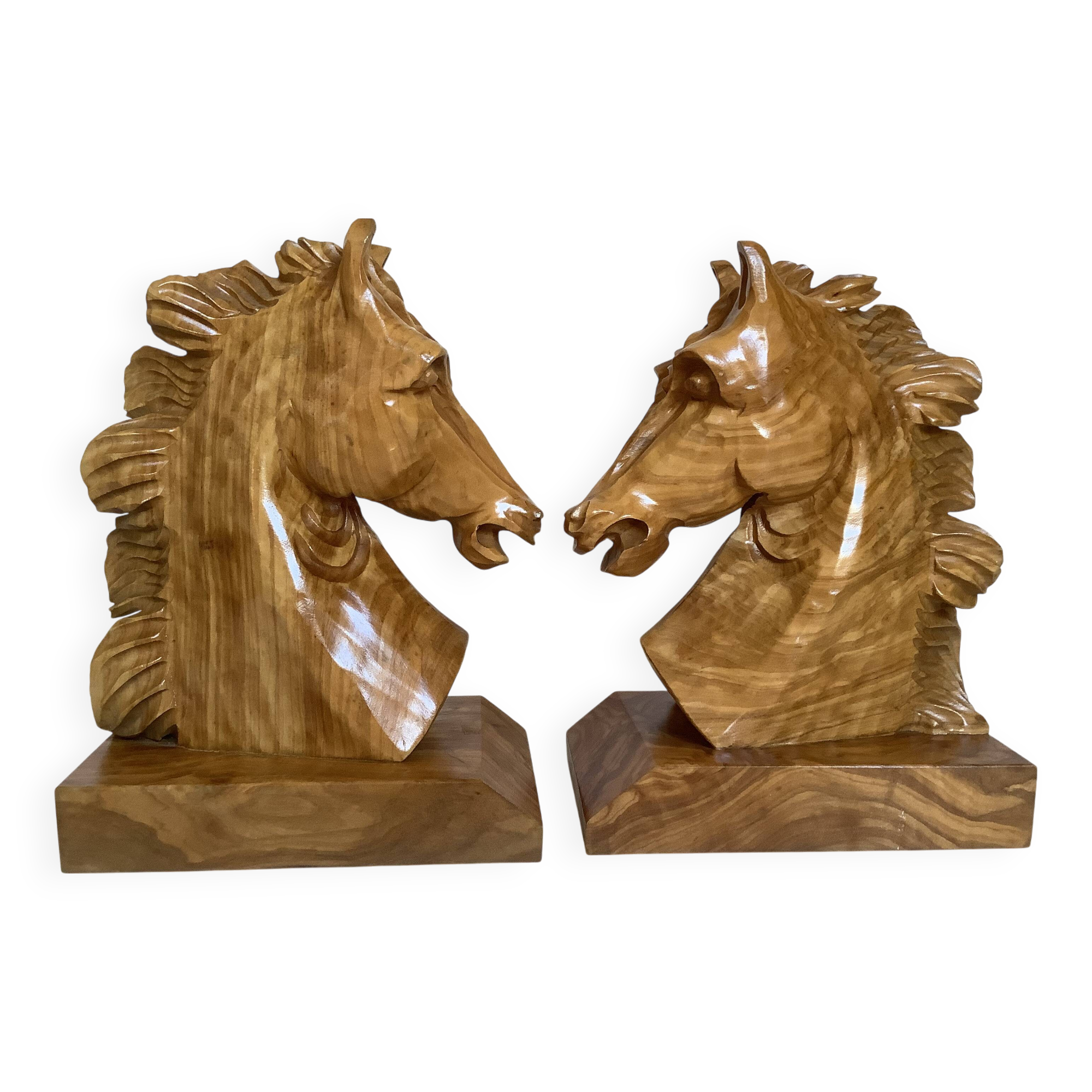 Pair of horse bookends