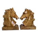 Pair of horse bookends
