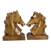 Pair of horse bookends