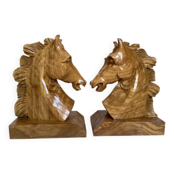 Pair of horse bookends