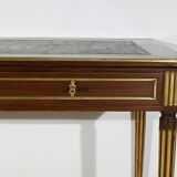 Mahogany Bureau Plat, Louis XVI style - 2nd part of the 19th century