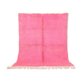 Grand tapis berbère en laine naturelle tissé main traditionnelle 2/3 m