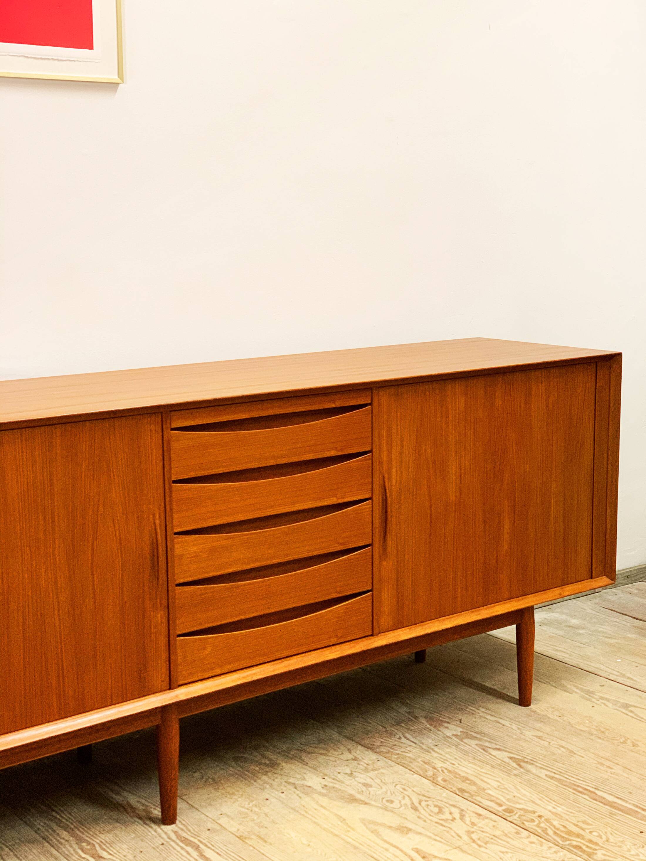 Teak sideboard by Arne Vodder for Sibast, 50/60