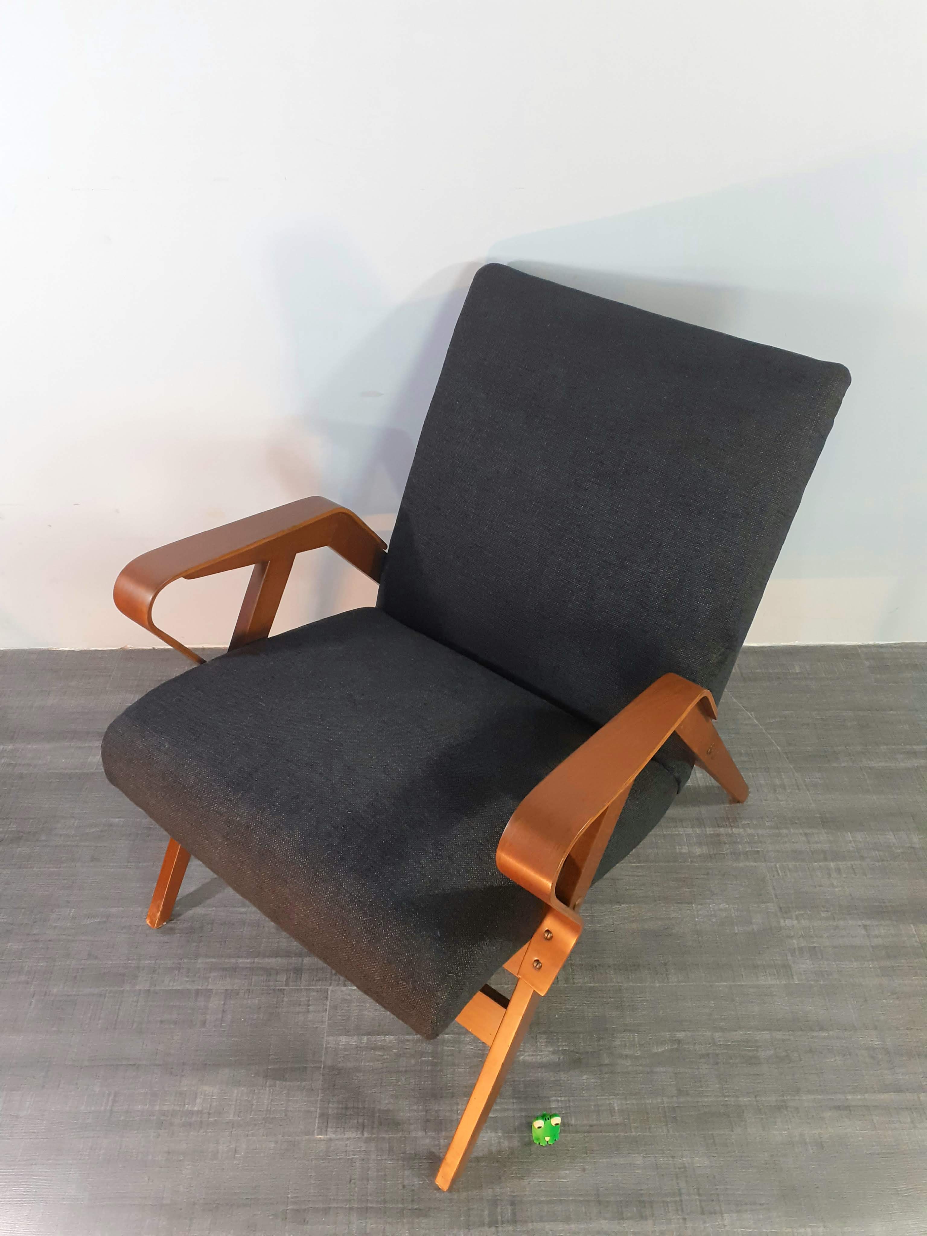 Tatra chair by Frantisek Jiràk, vintage czechoslovakia 1960s