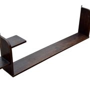 Art Deco Wall shelf Book shelf floating shelf oak 1920s design