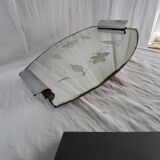 Engraved mirror tray