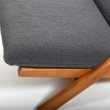 Fauteuil à dossier haut CH-03 par Hans J. Wegner