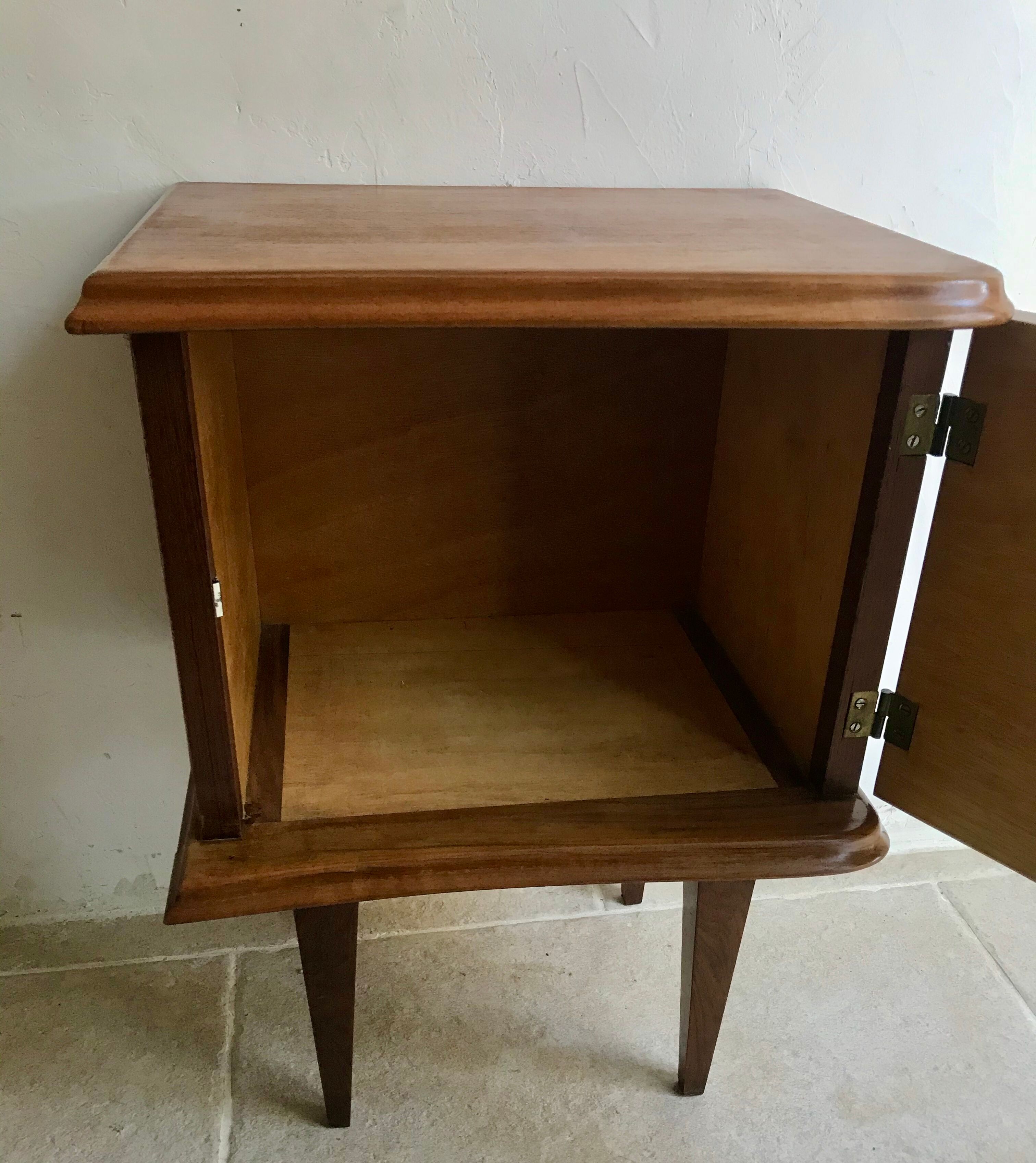 Pair of vintage bedsides