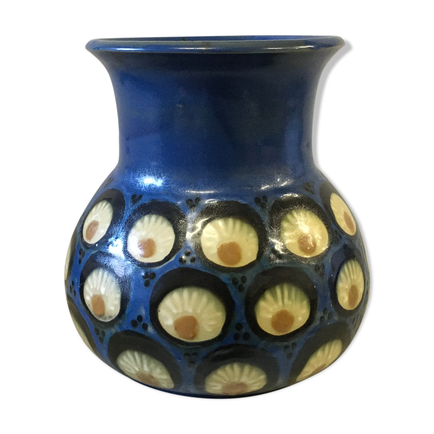 Vase Léon Elchinger Soufflenheim Alsace