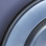 Set of 2 silver trays