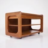 Mobile trolley with drawer.