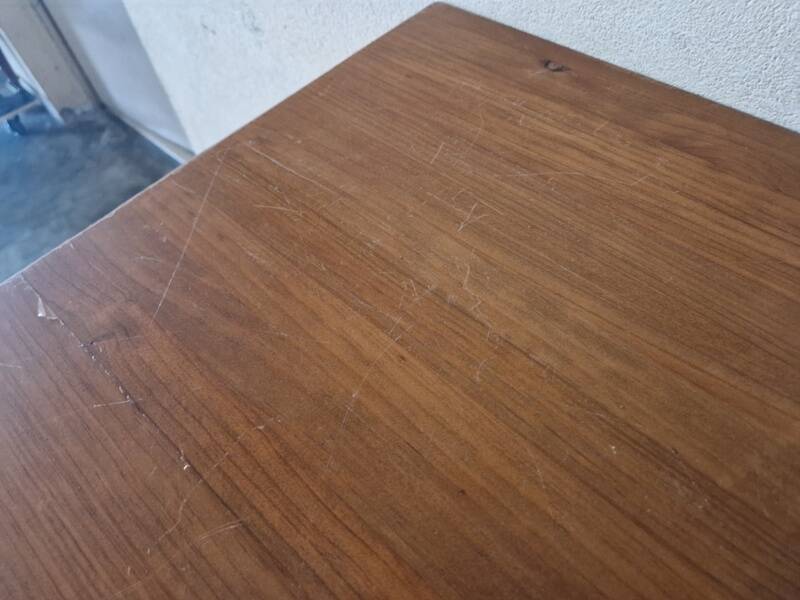 Double drop-leaf commode - Chippendale, Mahogany - Cherry wood