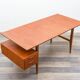 Filigree Danish-style desk, 1960s, in teak