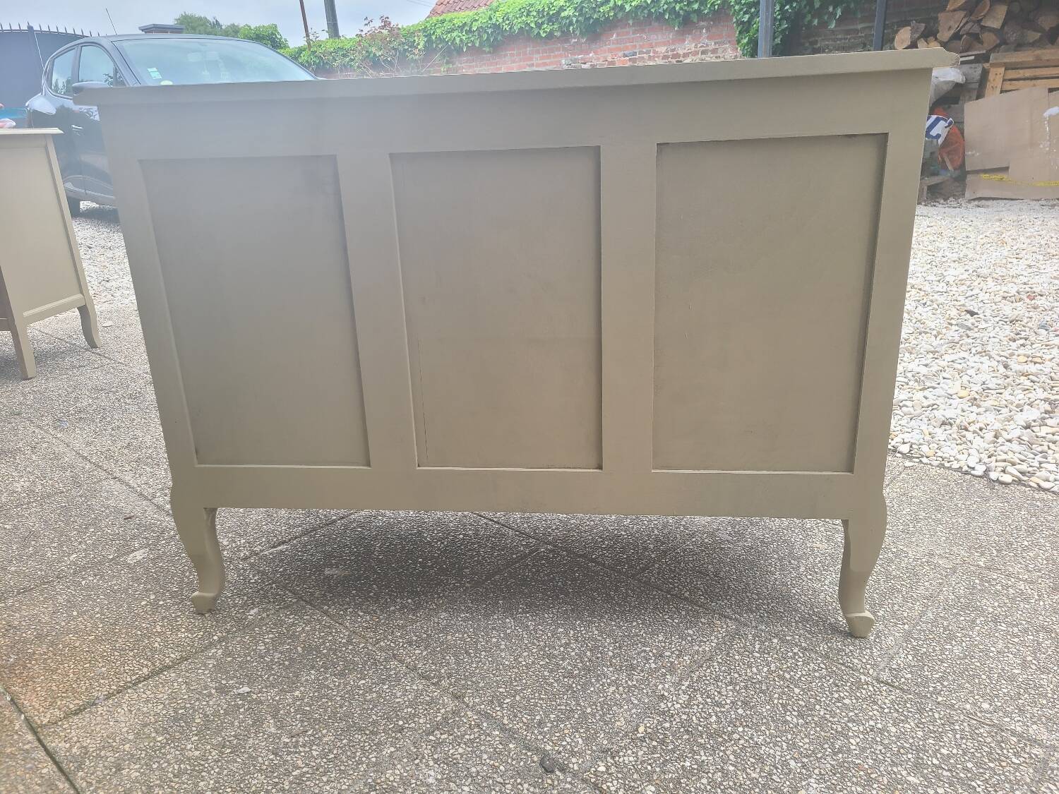 Renovated crossbow chest of drawers
