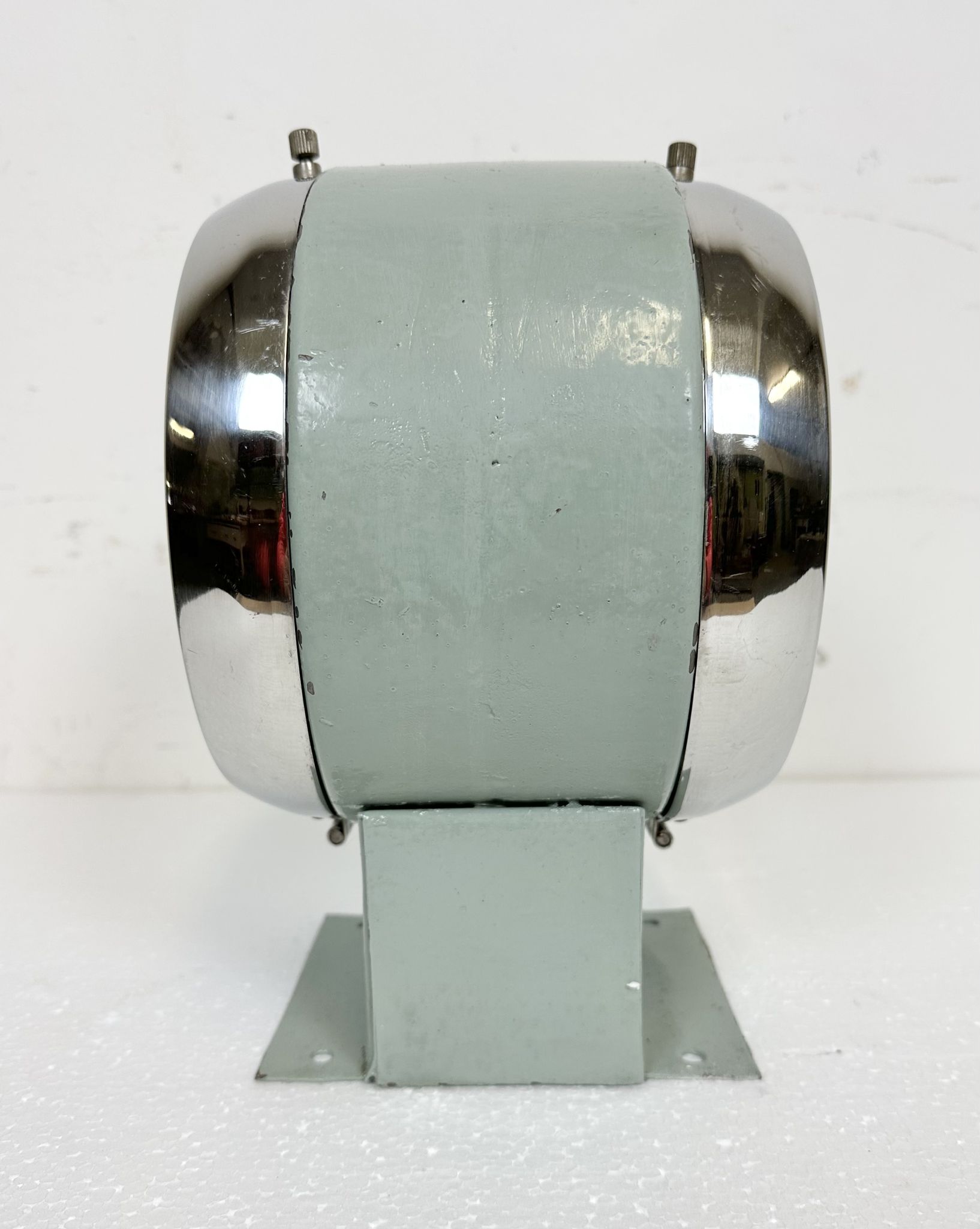 Vintage Green Kappa Maritime Double-Sided Wall Clock, 1980s