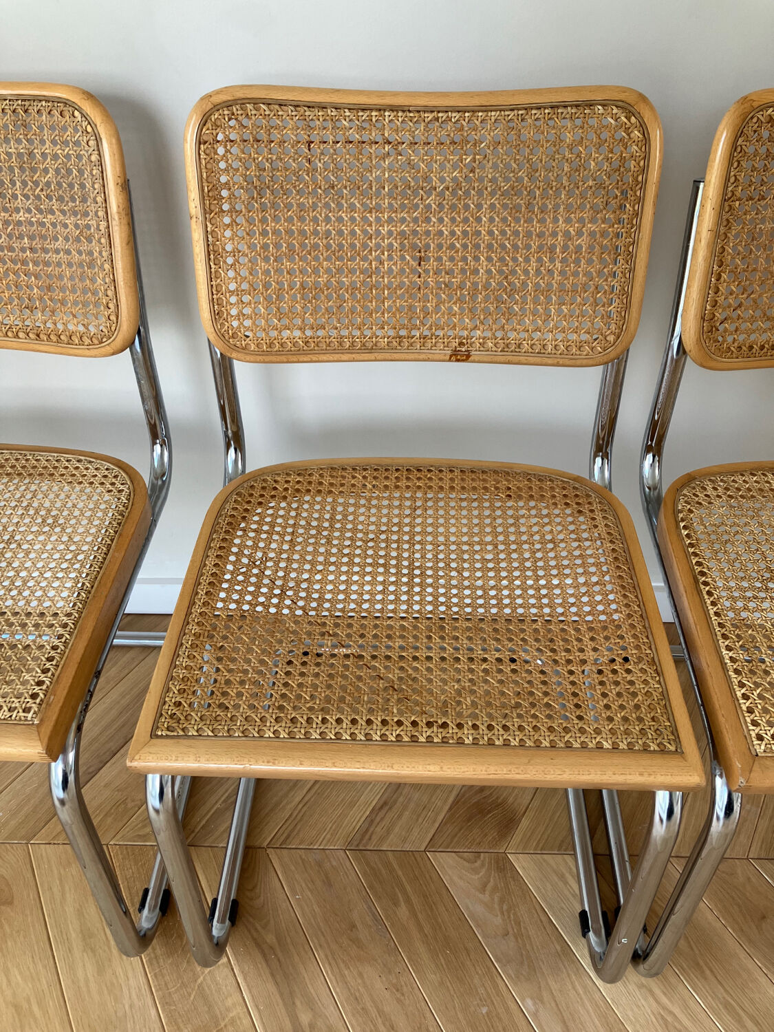 4 chair Marcel Breuer Ceska B32