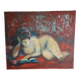 Old oil painting