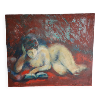 Old oil painting