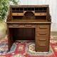 Bureau à cylindre en chêne