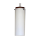 Suspension vintage teck et verre acrylique