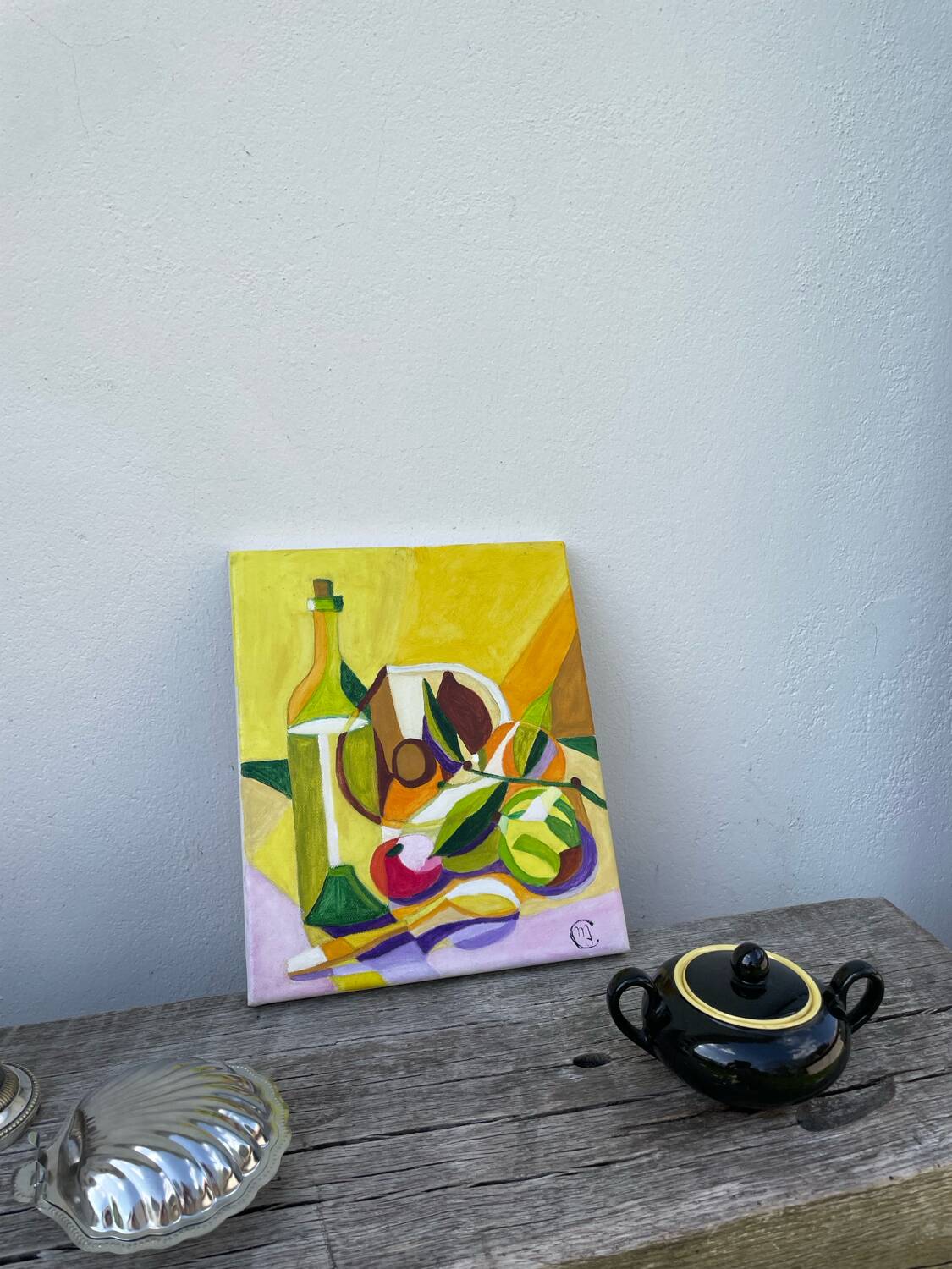 Still life oil on canvas