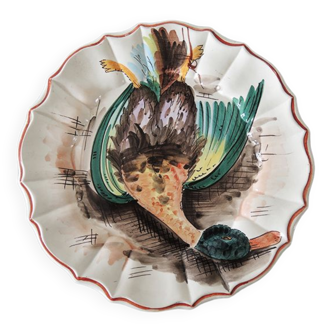 Earthenware plate