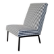 Vintage gingham armchair