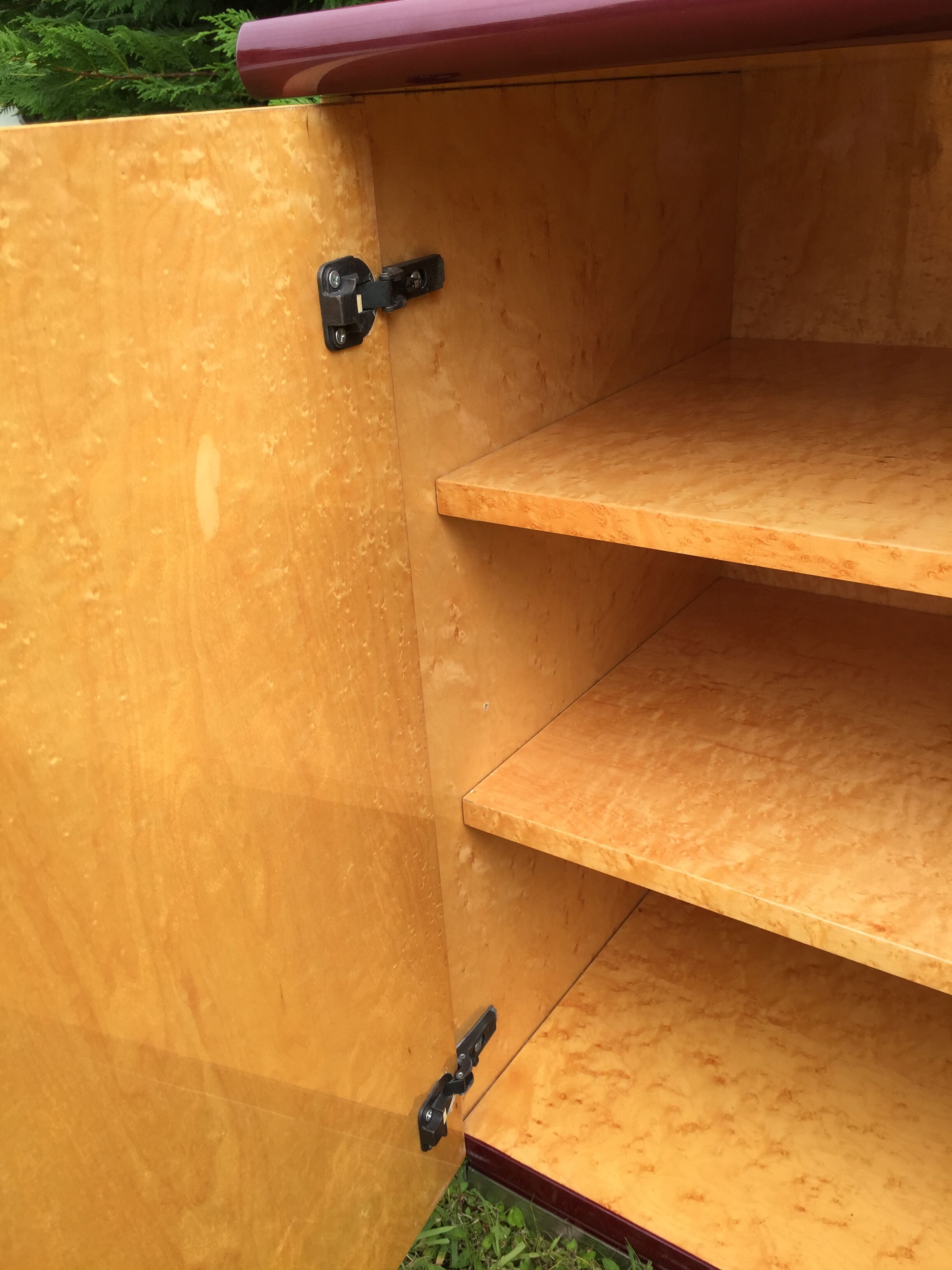 Vintage sycamore sideboard Mario Sabot 1970