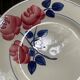HBCM Rose Decorated Dessert Plates
