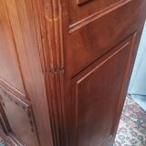 Louis XVI walnut bookcase