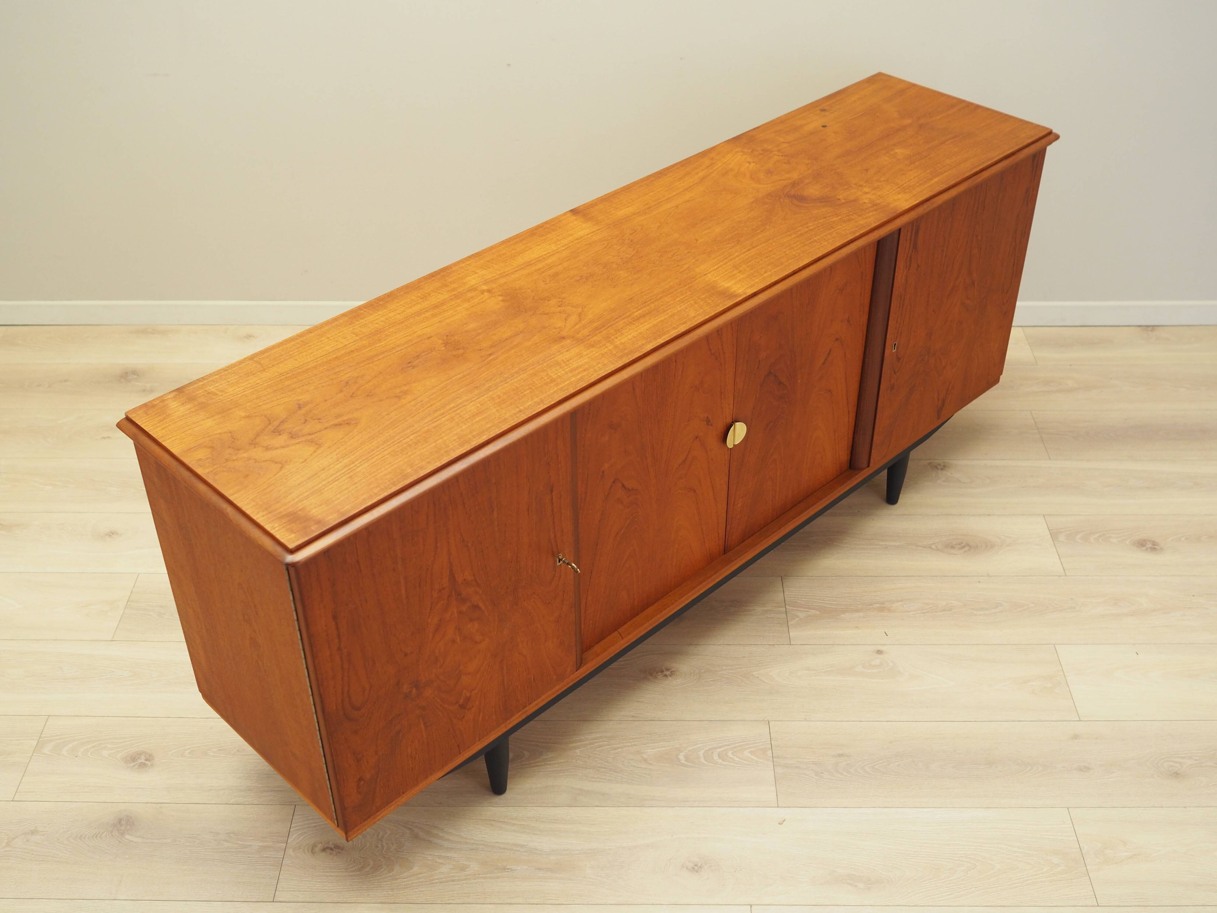 Teak sideboard, Danish design, 1970s, production: Denmark