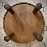Table basse ronde  herbier - Roger Capron