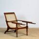 Chaise de plantation indonésienne coloniale hollandaise, vers 1920
