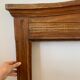 Old pedimented frame 107x78cm