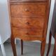 Pair of old bedside tables